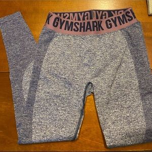 Gymshark Flex Leggings - M - Navy/Purple
